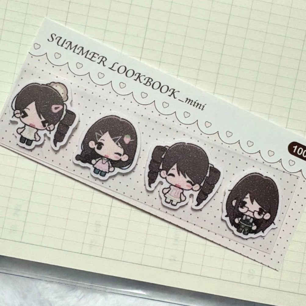 Toga Summer Lookbook Mini Sticker