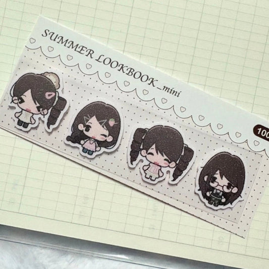 Toga Summer Lookbook Mini Sticker