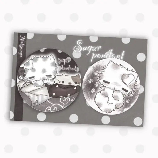 [Natsu Nya] Sugar Pondant Pin Button Set