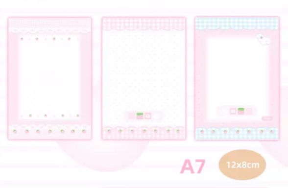 Eating Cookies A7 Refill Page [18 sheets]