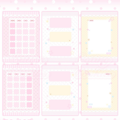 Eating Cookies A7 Refill Page [18 sheets]