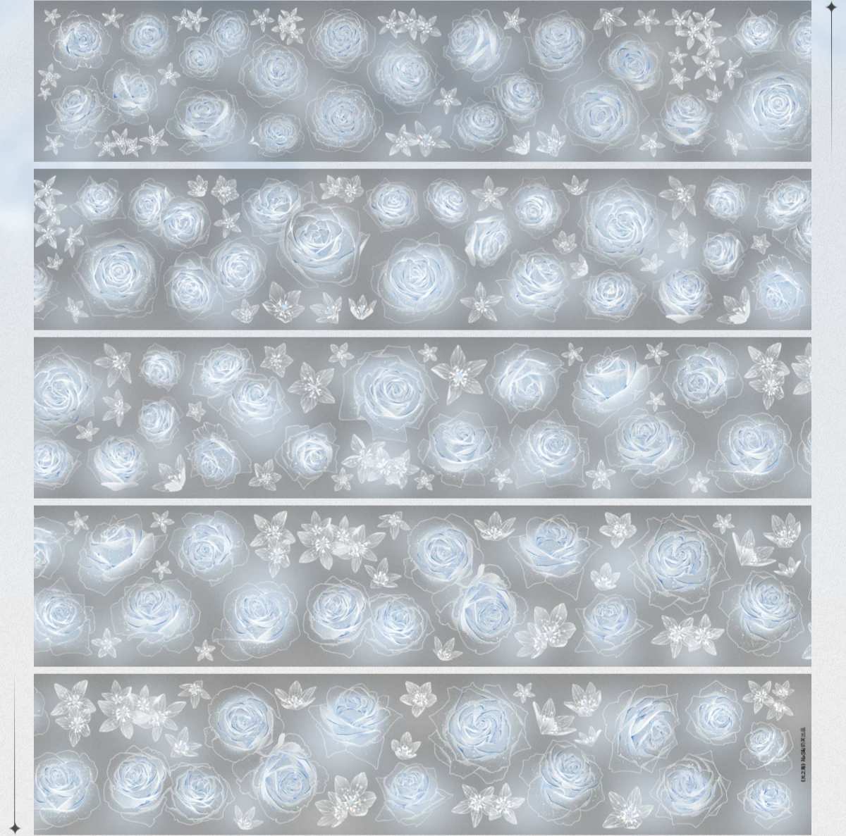 Light Clear Kiss Cut Tape