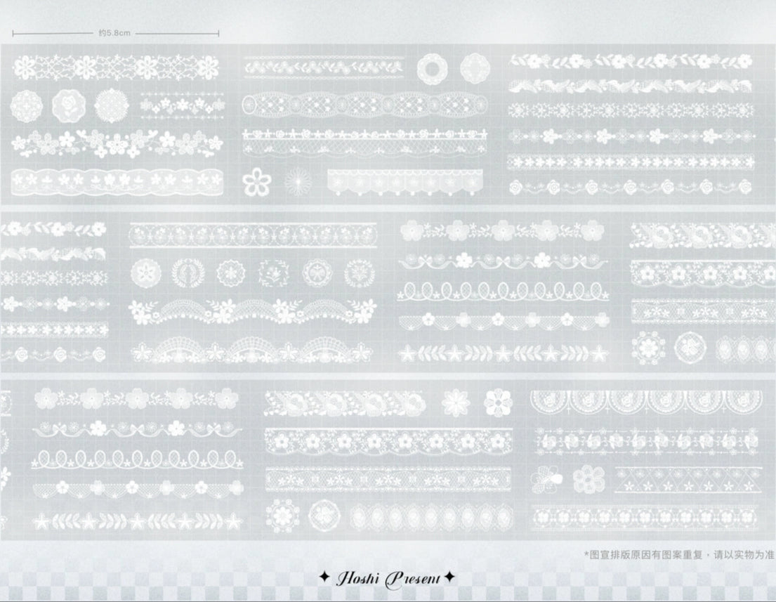 Lace Line Kiss Cut Tape