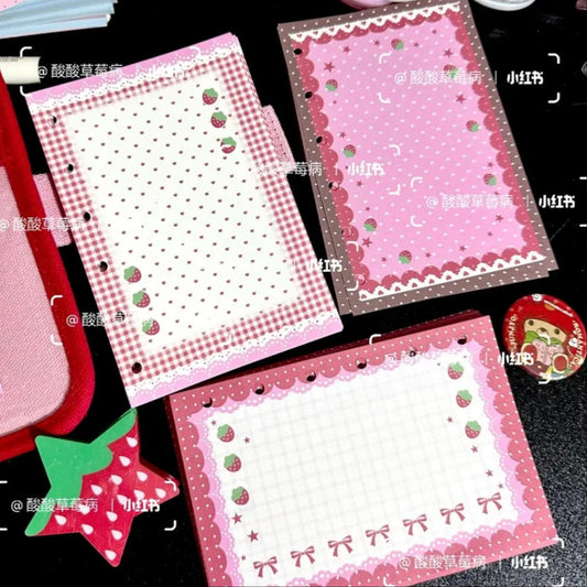 Strawberry Land A7 Refill Page
