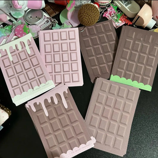 Strawberry Land A7 Chocolate Memo Pad