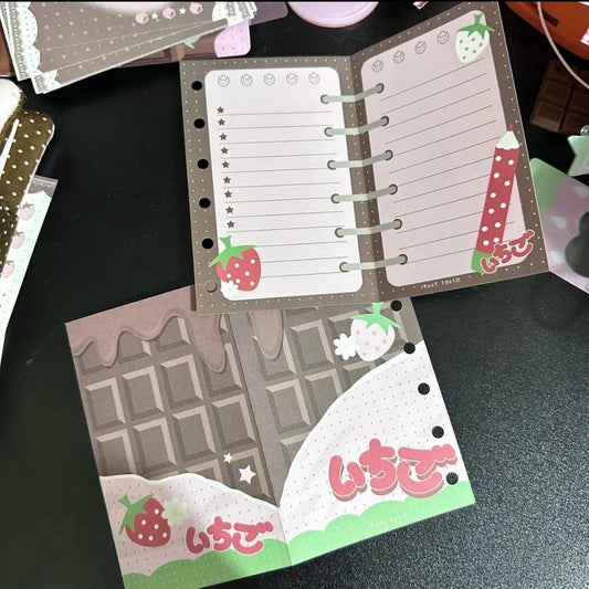 Strawberry Land M5/A7 Fold Refill Page