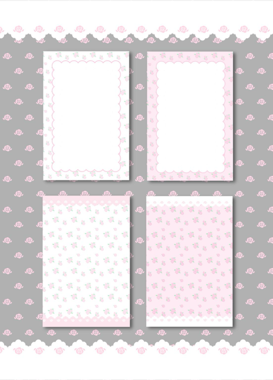 M5 Rose Lace Refill Page