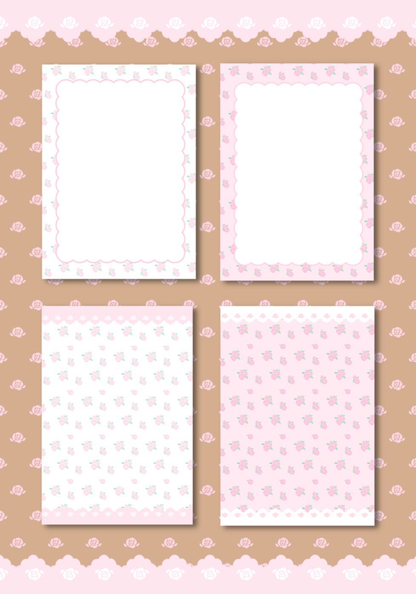 M5 Rose Lace Refill Page
