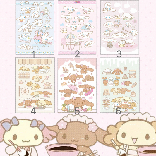 Cinnamoroll's Friends Puffy Sticker