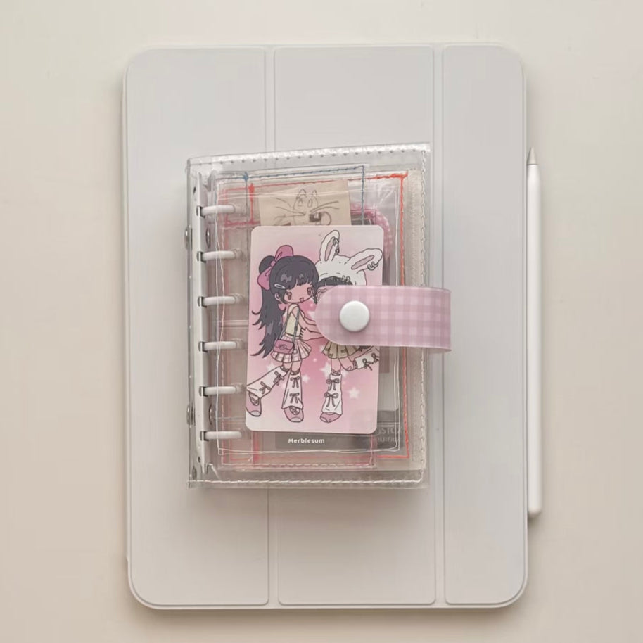 Soapbubble A7 White Dot Binder With Inserts [80 pages]