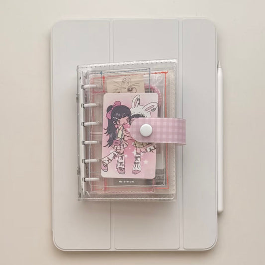 Soapbubble A7 White Dot Binder With Inserts [80 pages]