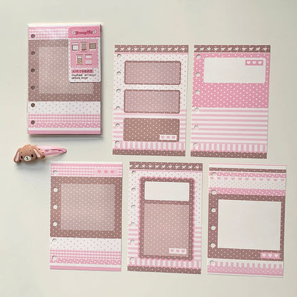 Yummylist A7 Refill Page [20 sheets]
