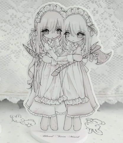 [Miryoco] Blood Twin Maid Acrylic Standee