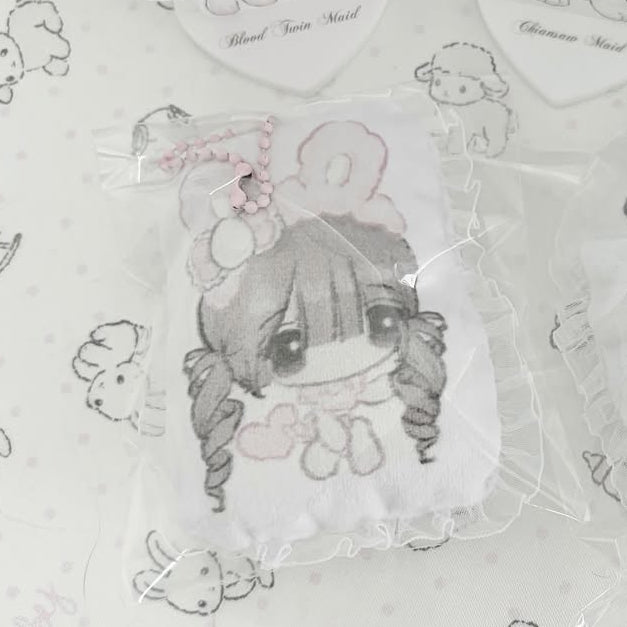 [Miryoco] Easter Rabbit Pillow Keyring