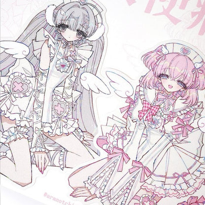 [Aranotchi] Healing Angel Sitthing Sticker
