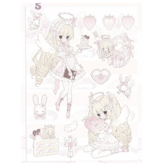 [Yuaria] Strawberry Cake Sticker
