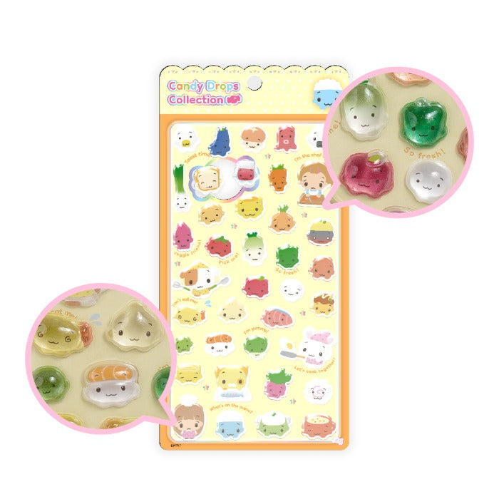 [Mering] & Pobe 2 Candy Drop Sticker