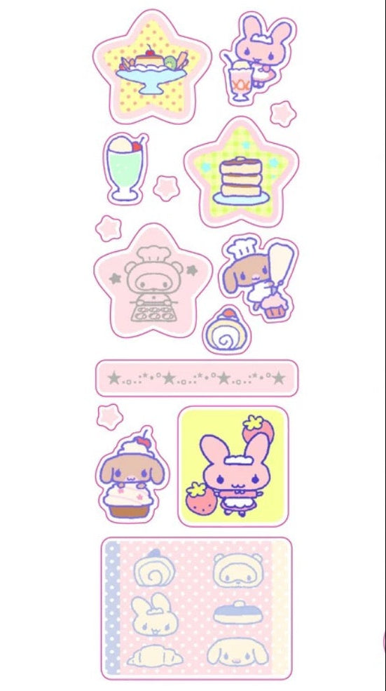 Heartwarmingclub Bunny Cafe Sticker