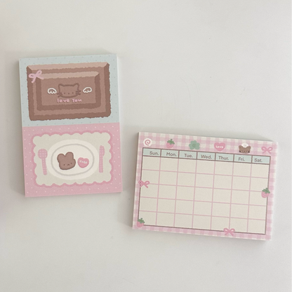 Cream Park M5 Memo Pad