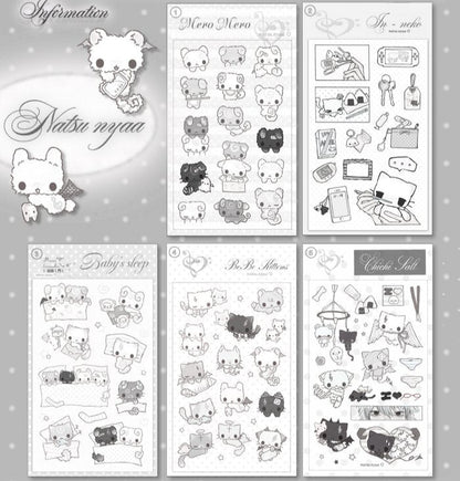 Natsu Nyaa Vol.5 Sticker Sheets