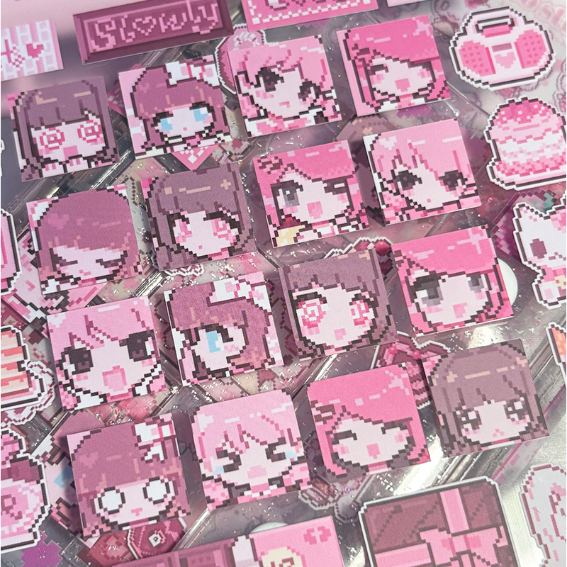 Ribbon Honey ID Photo Sticker