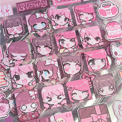 Ribbon Honey ID Photo Sticker