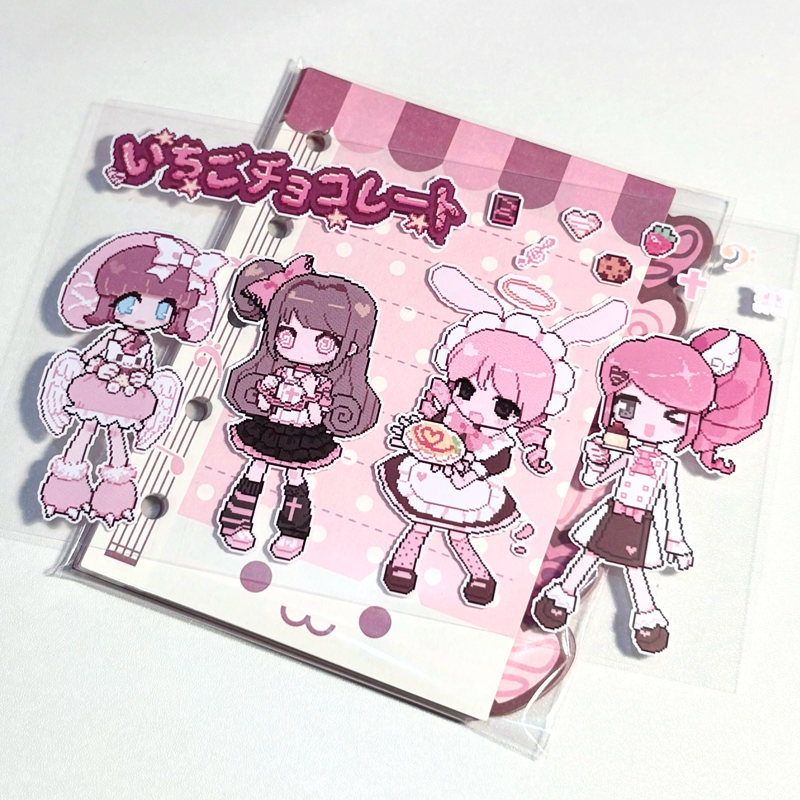 Ribbon Honey Cafe Angel Sticker