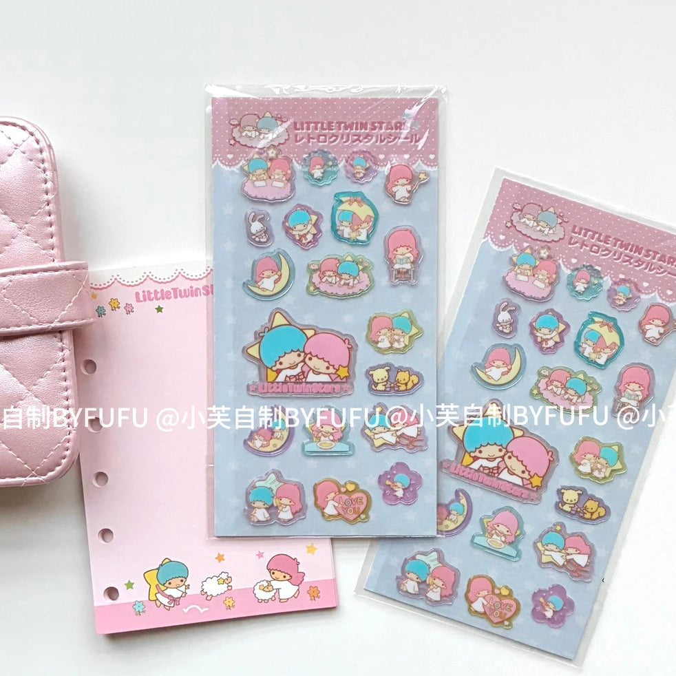 Byfufu Little Twin Stars Puffy Sticker