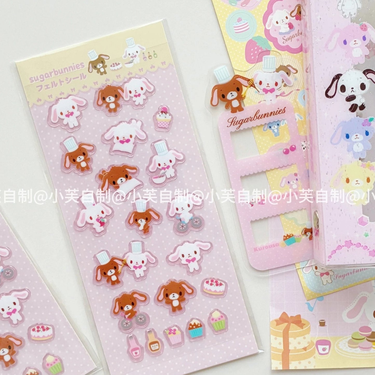 Byfufu Bunny Chef Puffy Sticker