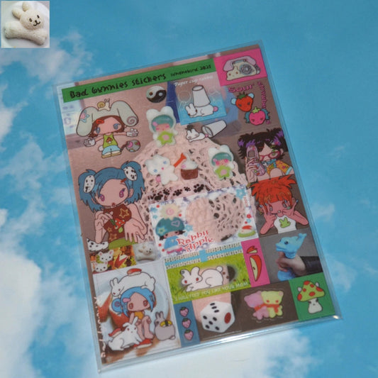 Sunonebird Bad Bunnies Sticker