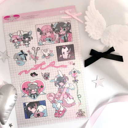 [Cacacerulean] First Aid Holographic Sticker