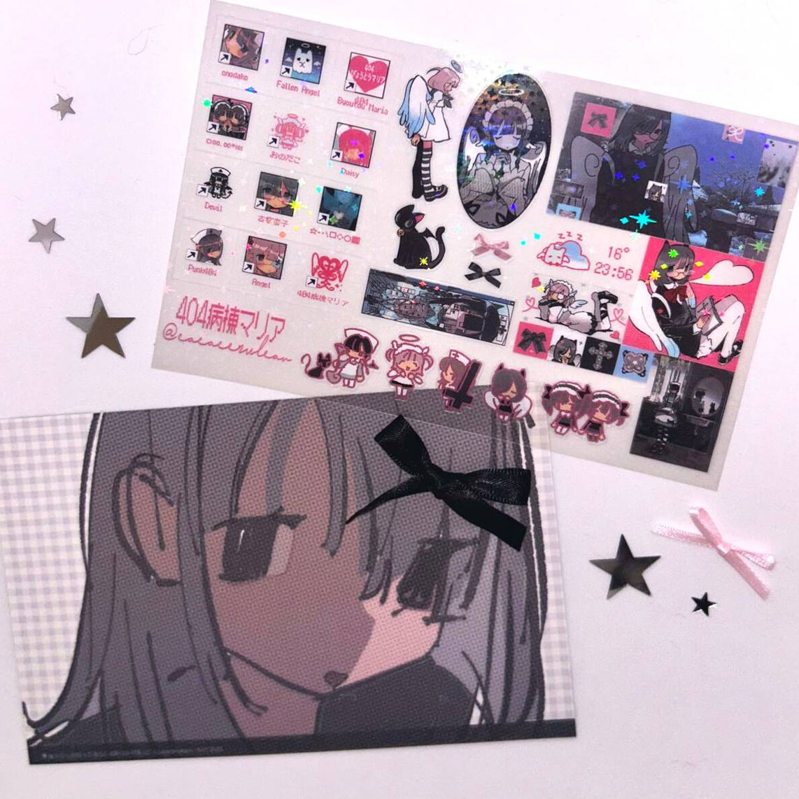 [Cacacerulean] Maria Desktop Clear Sticker
