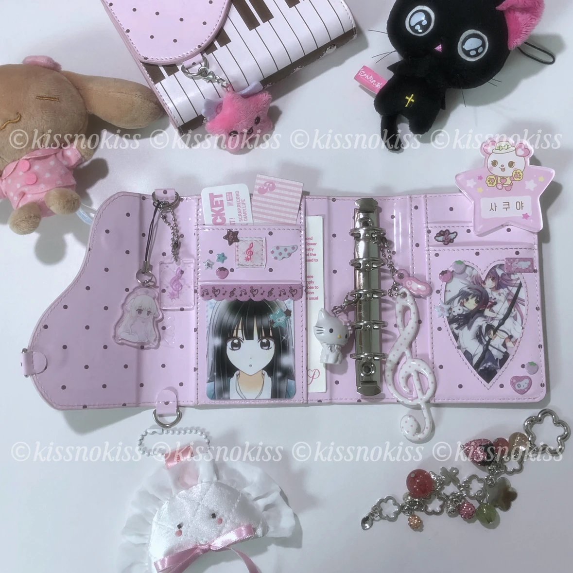 Kissnokiss M5 Dot Piano Journal Binder