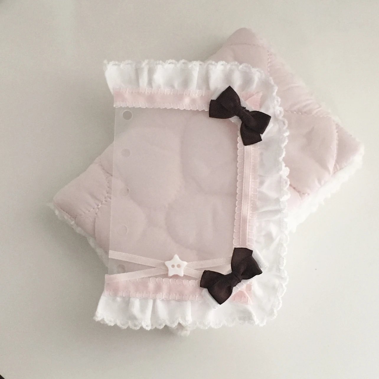 [Handmade] Chocolate Lace M5 Journal Divider Insert