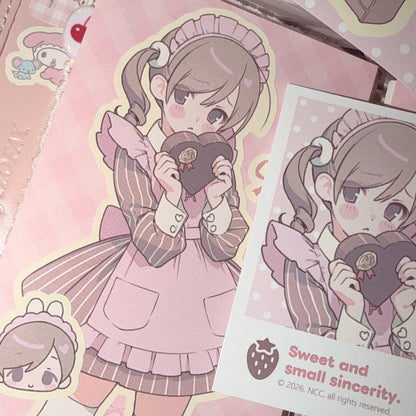 NCC Chocolate Sticker