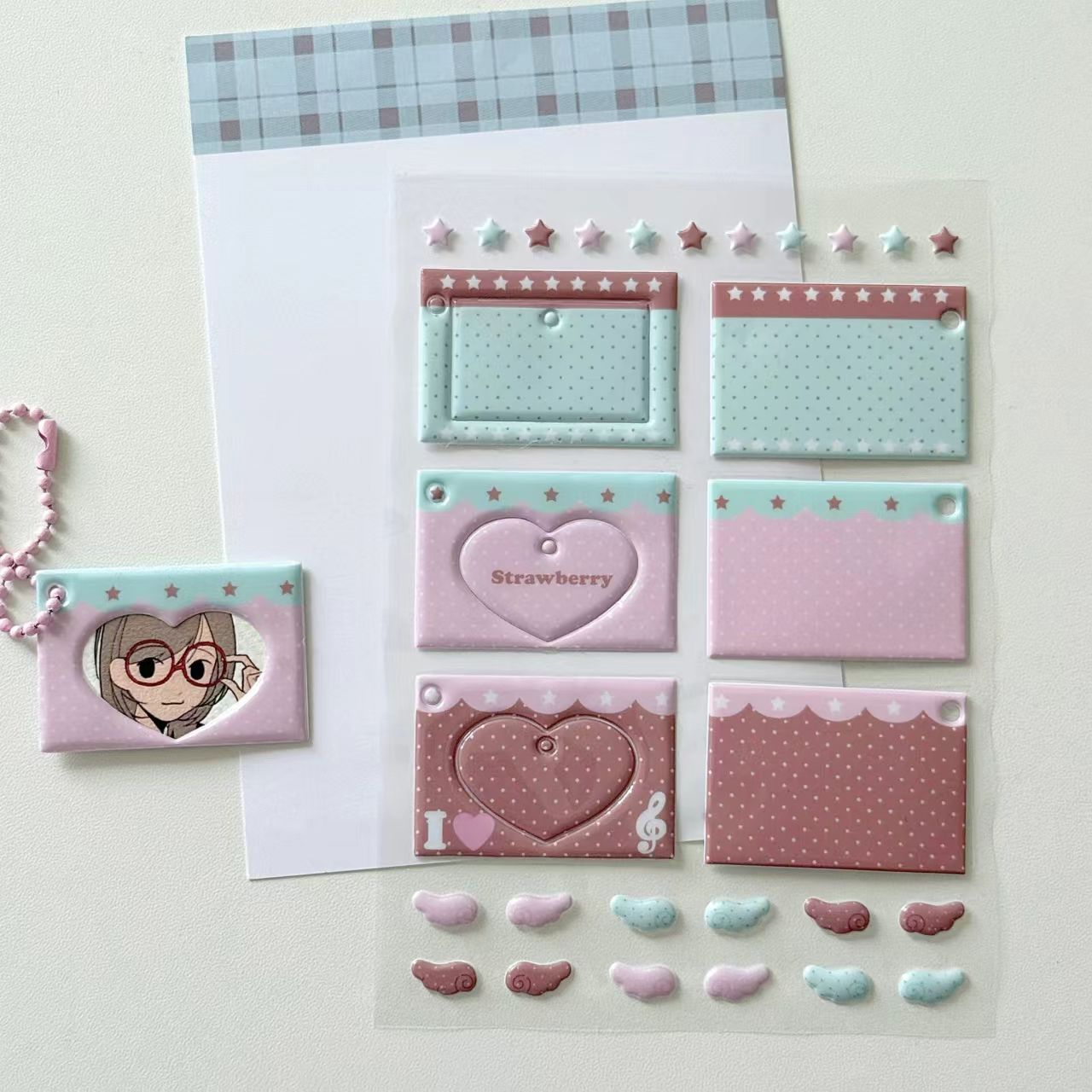 Strawberry Frame Sticker