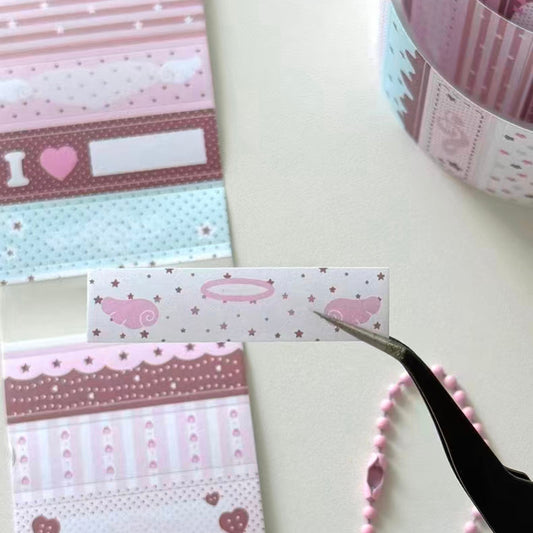 Strawberry Star Kiss Cut Paper Sticker