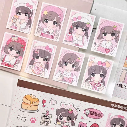 Strawberries&Cig ID Photo Sticker
