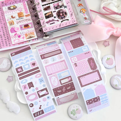 PakuPaku Lucky Dolphin Kiss Cut Paper Sticker Tape