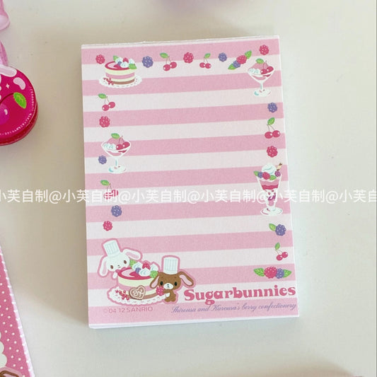Byfufu Bunny Parfaits Memo Pad