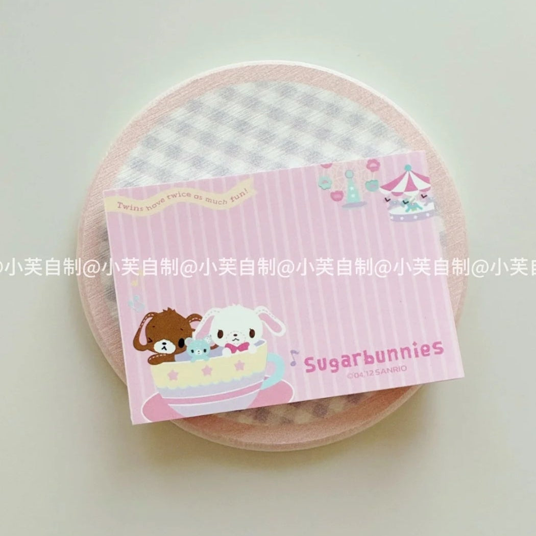 Byfufu Bunny Teacup Memo Pad