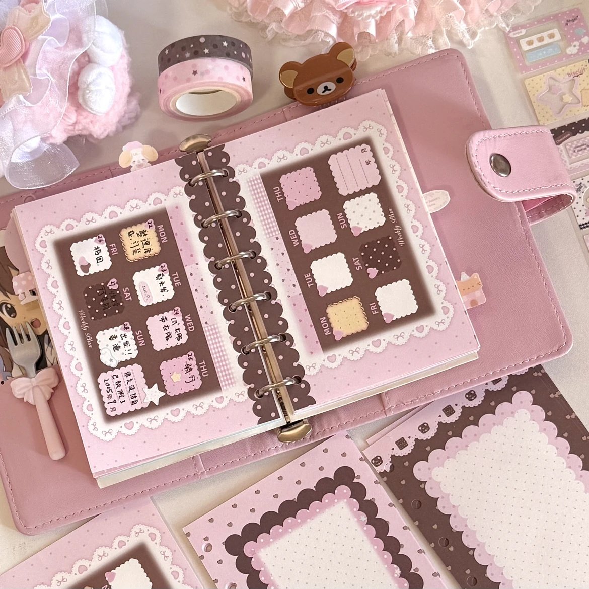 Eating Cookies Bear Cookie Refill Page 30p