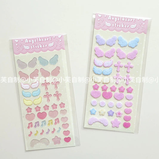 Byfufu Angel Heart Sticker