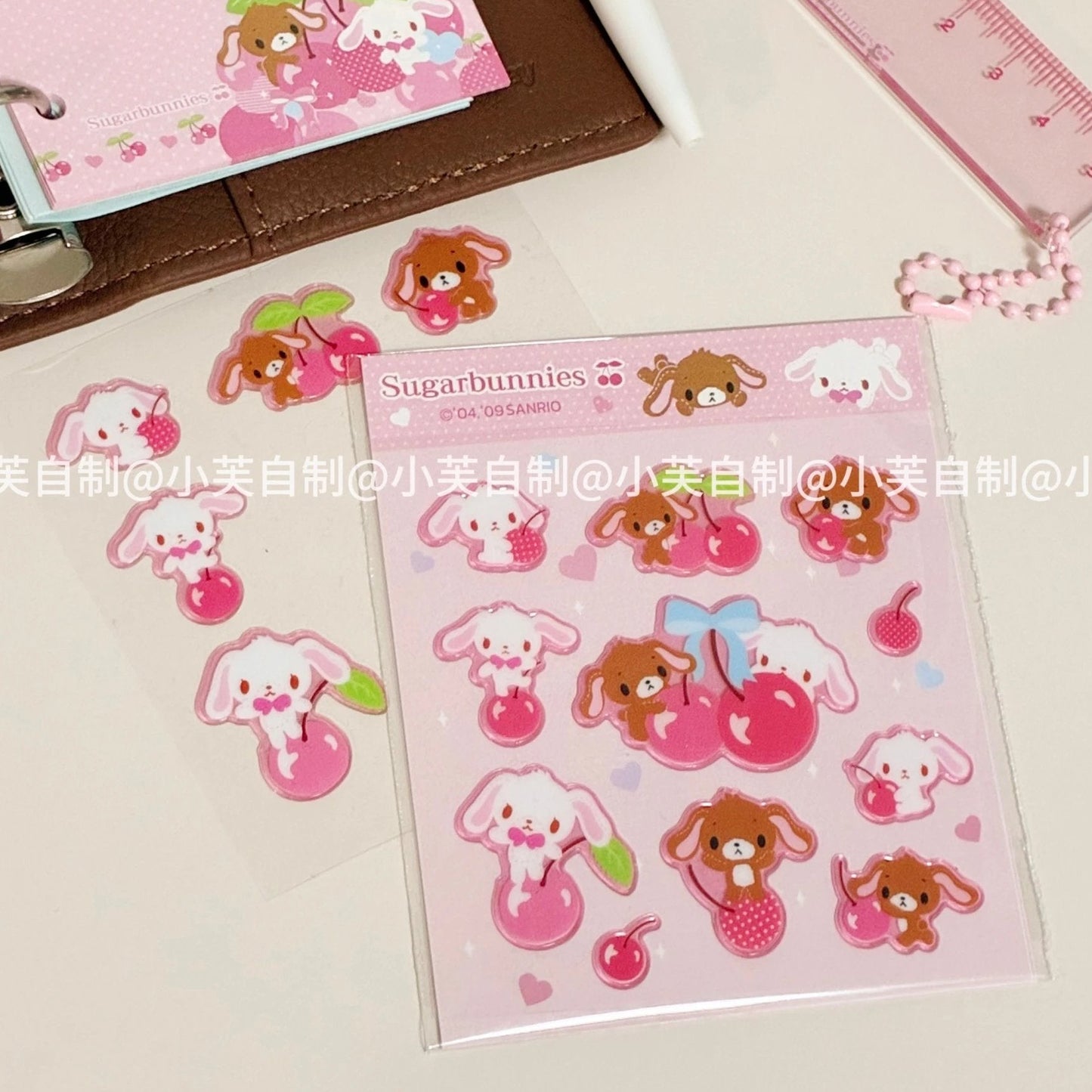 Byfufu Bunny Cherry Sticker