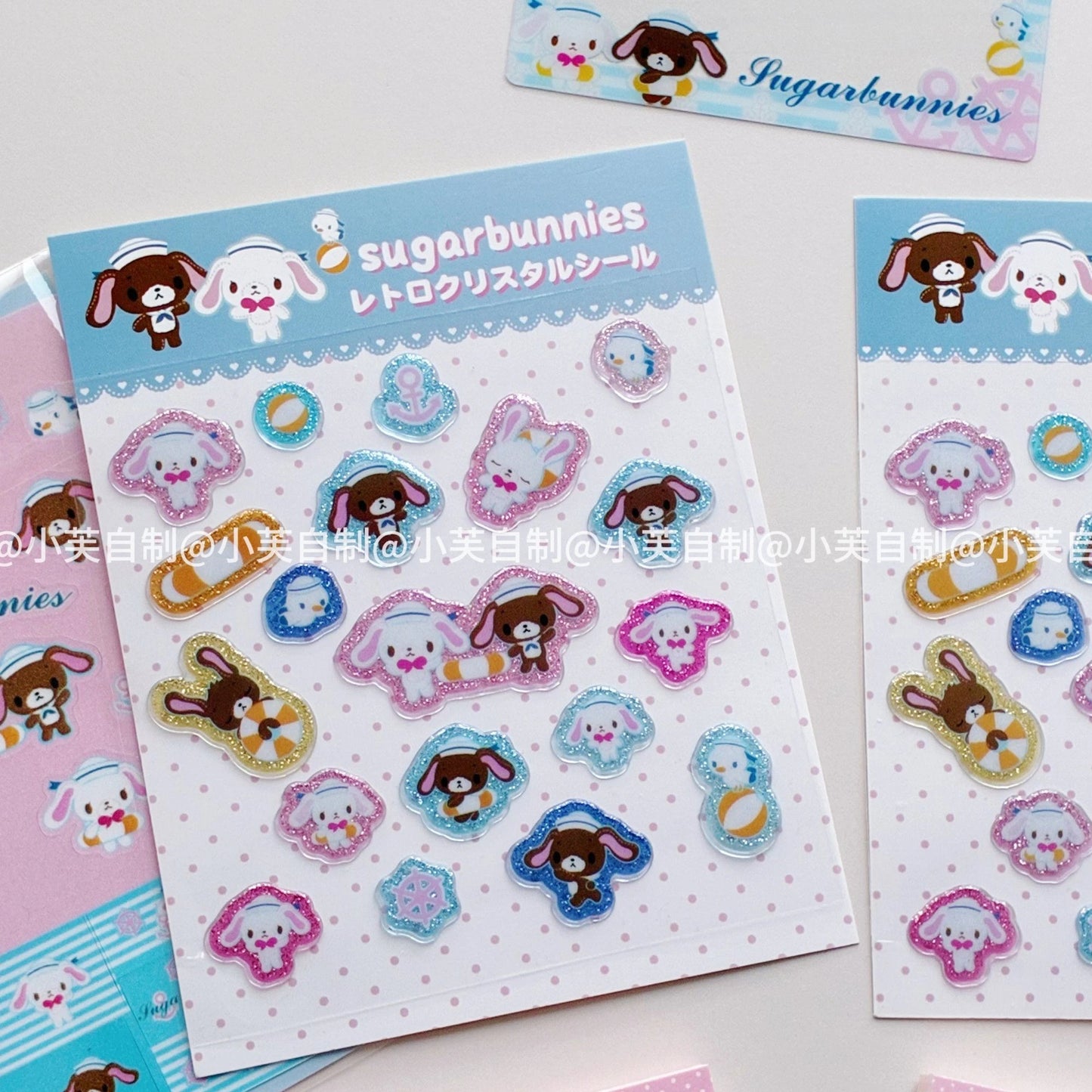 Byfufu Bunny Marine Puffy Sticker