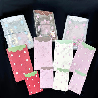 Strawberry Land A6Per Dot Binder