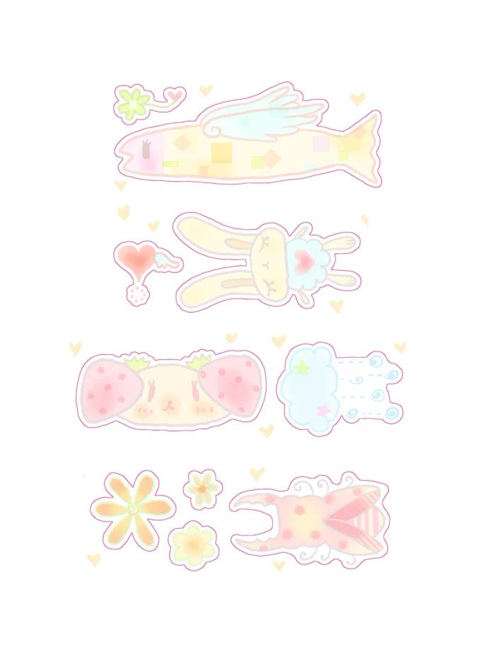 [Jal Ja] Dreamy Kiss Cut Tape