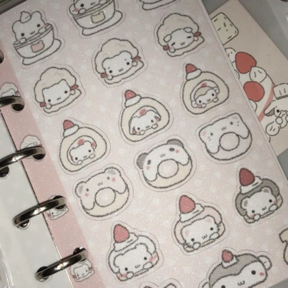 Hinakuu Coffe Dessert Sticker