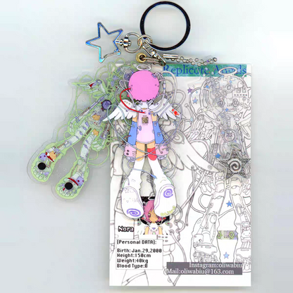 [Oliwa] Replicate Angel Keychain