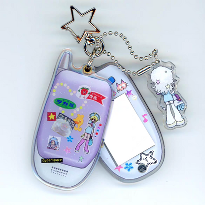 [Oliwa] Mini Mobile Phone Keychain